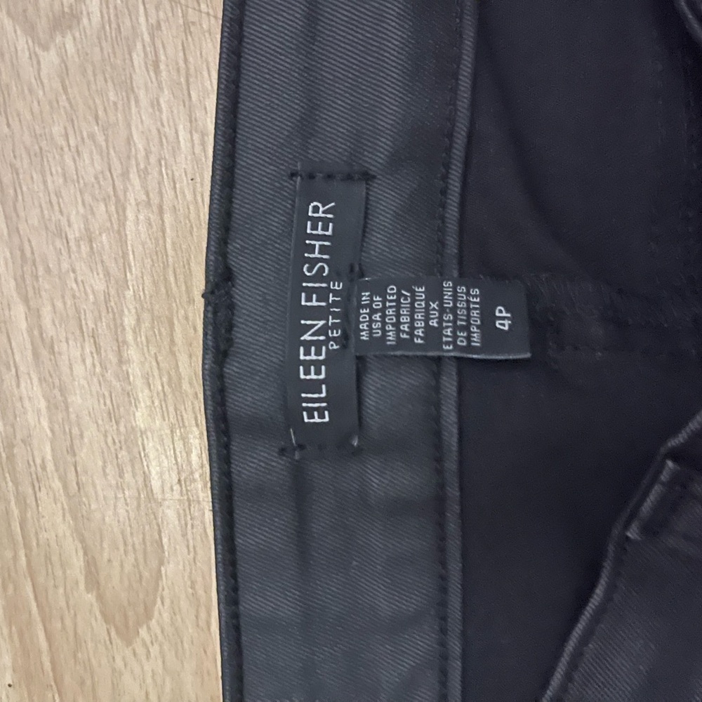 Eileen Fisher Charcoal Trousers